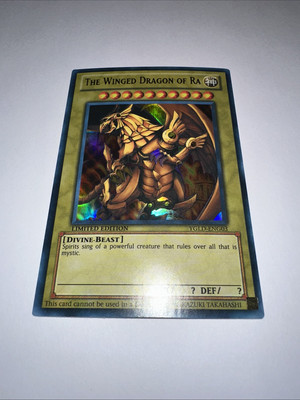 The Winged Dragon Of Ra YGLD-ENG03 Limited Edition-image