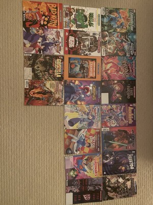 Free Comic Book Day 2025-lot Of 20 Comics Post Malone Marvel Star Wars Hulk Etc.-image