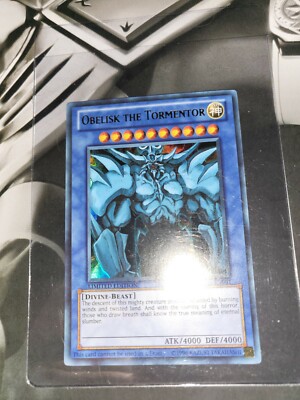 Yu-Gi-Oh! TCG Obelisk The Tormentor Ultra Rare Limited-image