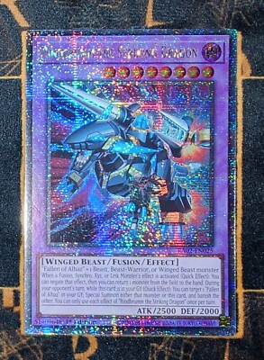 YUGIOH Rindbrumm the Striking Dragon (RA02-EN025) Quarter Century Secret Rare 1s-image