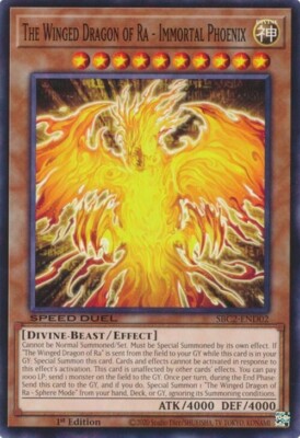 The Winged Dragon of Ra - Immortal Phoenix (SBC2-END02) - Common - 1st Edition-image