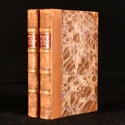 1825 2 vols Memoirs of Elizabeth Stuart, Queen of Bohemia Miss Benger First E...-image