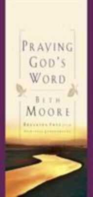 Praying God's Word: Breaking Free from Sp- 0805427600, leather bound, Beth Moore-image