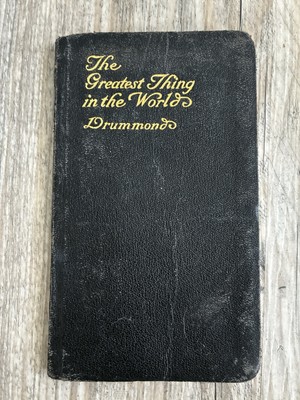 The Greatest Thing in the World Henry Drummond PBK Authorized Edition Leather Ed-image