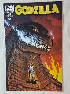 Godzilla Comic Book #2 2012 1st Print IDW Comics Cover B NM--image