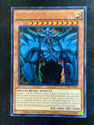 Obelisk the Tormentor LDK2-ENS02 Ultra Rare Limited Edition Yu-Gi-Oh! Konami-image