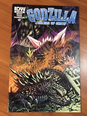 Godzilla: Rulers Of Earth #23 Sub Cover - IDW Publishing-image