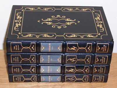 Franklin Library Plutarch Lives Grecians & Romans 4 vols 25th Annv. Great Books-image