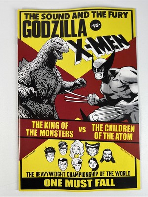 Godzilla vs X-Men #1 (2025) Garbett Variant ~ Marvel Comics-image