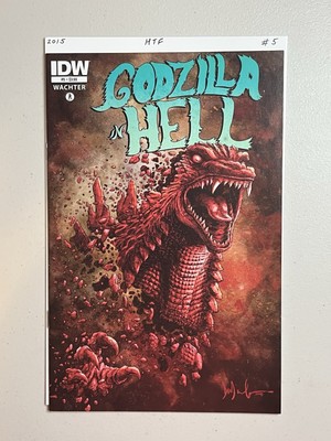 GODZILLA IN HELL #5 IDW Publishing 2015 Comic Book LOW PRINT Run Free SH-image