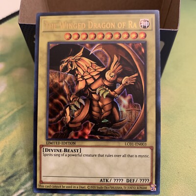 Yugioh READ 25th Anniversersary LC01-EN003 The Winged Dragon of Ra-image