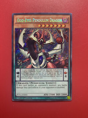 Odd-Eyes Pendulum Dragon duea-en004 1st Secret Rare Yu-Gi-Oh!-image