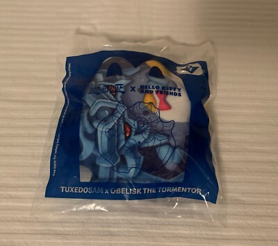 2024 #7 Tuxedo Sam x Obelisk The Tormentor McDonald's YU-GI-OH X HELLO KITTY Toy-image