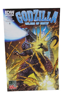 Godzilla Rulers of Earth #13 Jeff Zornow Variant 2014 IDW Publishing Comic F+-image