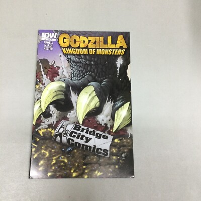 Godzilla Kingdom Of Monster #1 Bridge City Retailer Exclusive IDW 2011 (GZ55)-image