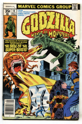 GODZILLA #14 1978-MARVEL-Bronze-Age comic book-image