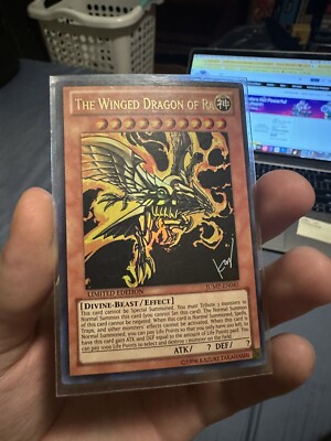 The Winged Dragon of Ra -Yugioh- Shonen Jump Promo - JUMP-EN045 -Limited Ed - LP-image