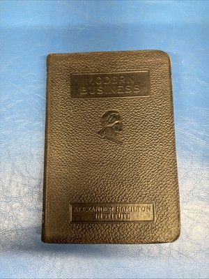 Business Correspondence Vol 12 Modern Business Alexander Hamilton Institute 1918-image