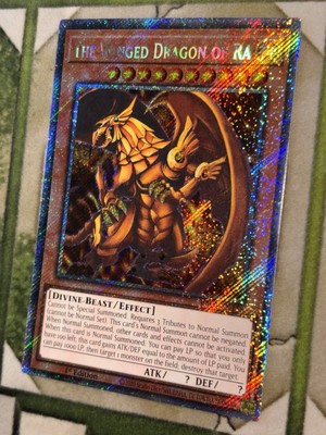 YuGiOh THE WINGED DRAGON OF RA Platinum Secret Rare RA04-EN118-image