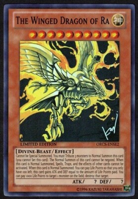 Yugioh The Winged Dragon of Ra ORCS-ENSE2 Super Rare Limited - VLP-image