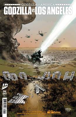 Godzilla vs. America: Los Angeles Cover A (Hardman) Comic Book First Print 2025-image