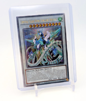 Yugioh Crystal Clear Wing Synchro Dragon RA04-EN059 Quarter Century Secret Rare-image