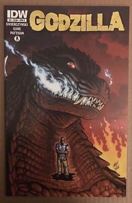 Godzilla #2 2012 Variant IDW Comic Book-image
