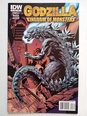 IDW Publishing Godzilla Kingdom Of Monsters #2 Monster Sci-Fi 2011 Comic Book-image