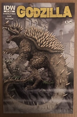 Godzilla #2 2012 Retailer Incentive Variant IDW Comic Book-image