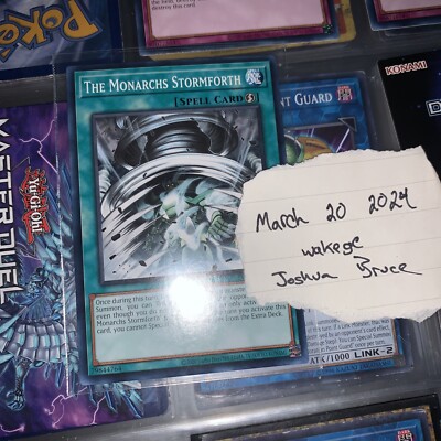 Yu-Gi-Oh! TCG The Monarchs Stormforth - EGO1-EN032 - Common - Unlimited Edition-image