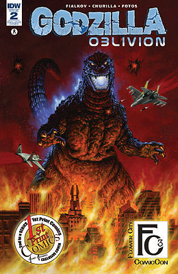 IDW Godzilla: Oblivion #2 1st Print Comics / FC3 Con Excl by Jusko - ONLY 1100-image
