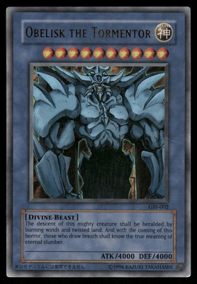 Yugioh! Obelisk the Tormentor GBI-002 Ultra Rare MP-image