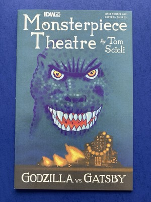 GODZILLA’S MONSTERPIECE THEATRE # 1 SCIOLI COVER B GREAT GATSBY-image