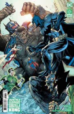 Justice League vs Godzilla vs Kong #7 (Of 7) Cover B Jim Lee & Scott Williams Ca-image