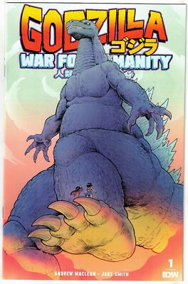 GODZILLA WAR FOR HUMANITY #1- 1:10 SAM OWEN VARIANT- IDW-image