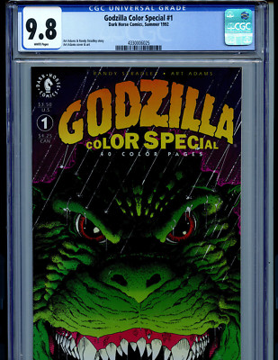 Godzilla Color Special #1 CGC 9.8 1992 Dark Horse Comics Amricons K76-image