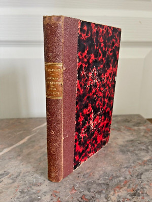 Antique Book 1871 - Daudet Letter To An Absent 1870 1871 Ed Alphonse Lemerre-image