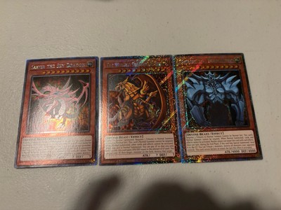 Obelisk The Tormentor, The Winged Dragon Of Ra & Slider The Sky Dragon RA04-image
