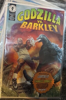 Godzilla Vs. Barkley - December 1993 Dark Horse Comics ** Mint Condition ***-image