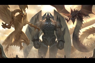 Yu-Gi-Oh! Obelisk the Tormentor Poster Wall Art Photo Prints 16x24, 20x30, 24x36-image