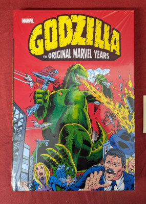 Godzilla: Original Marvel Years Omnibus - DM Variant - Hardcover - NEW SEALED!-image