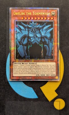 RA04-EN116 Obelisk the Tormentor Quarter Century Secret Rare YuGiOh-image